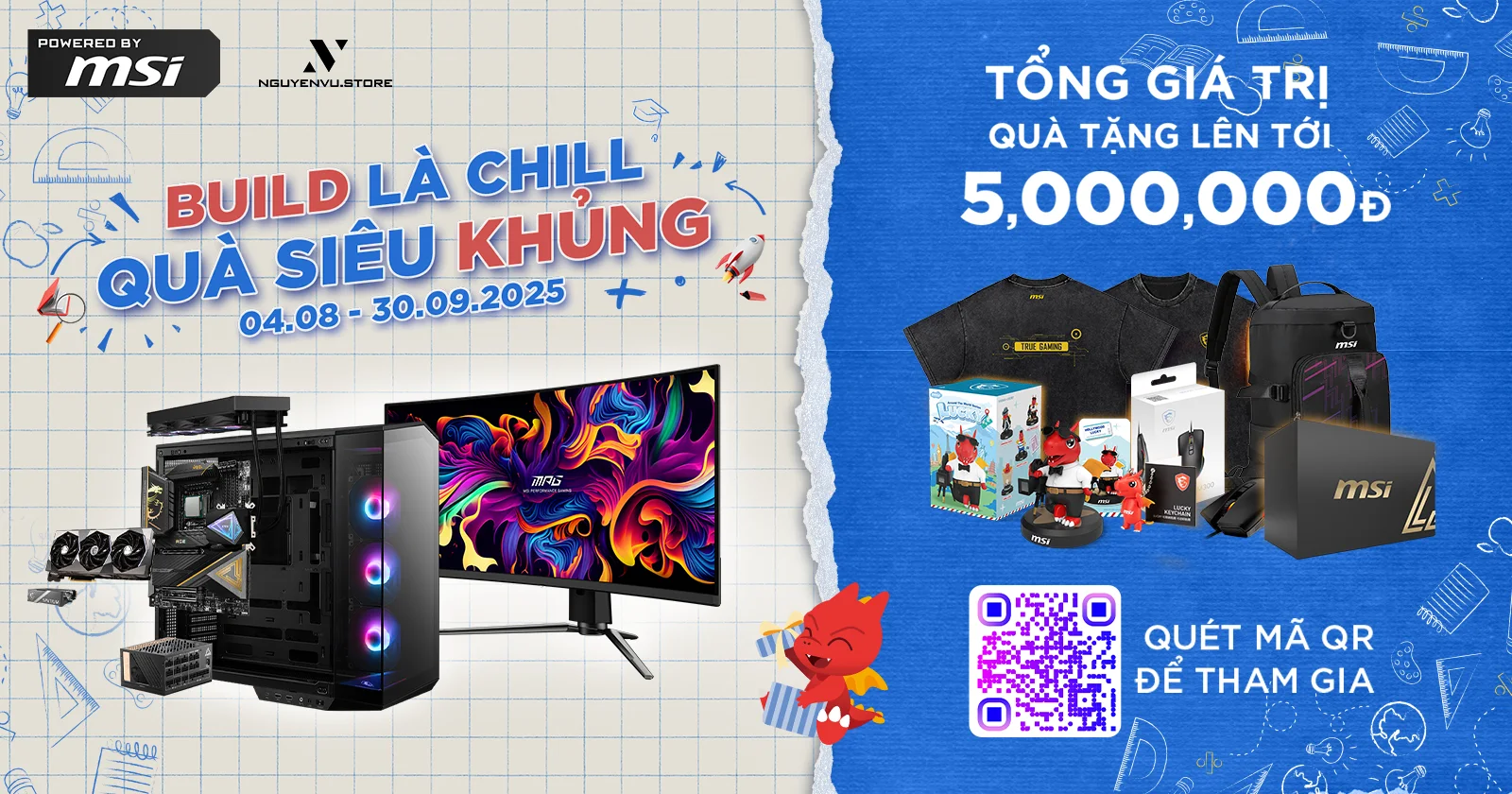 Build PC MSI Nhận Quà Đến 5 Triệu Đồng | Nguyễn Vũ Store