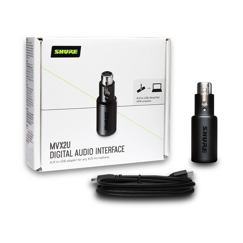 Bộ Chuyển Đổi Shure MVX2U Micro XLR sang USB - Ảnh 7