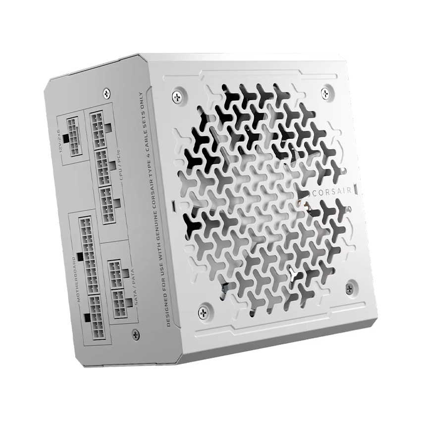 Nguồn máy tính Corsair RM850e White ATX 3.1 Cybenetics Gold - Full Modular (CP-9020293-NA)