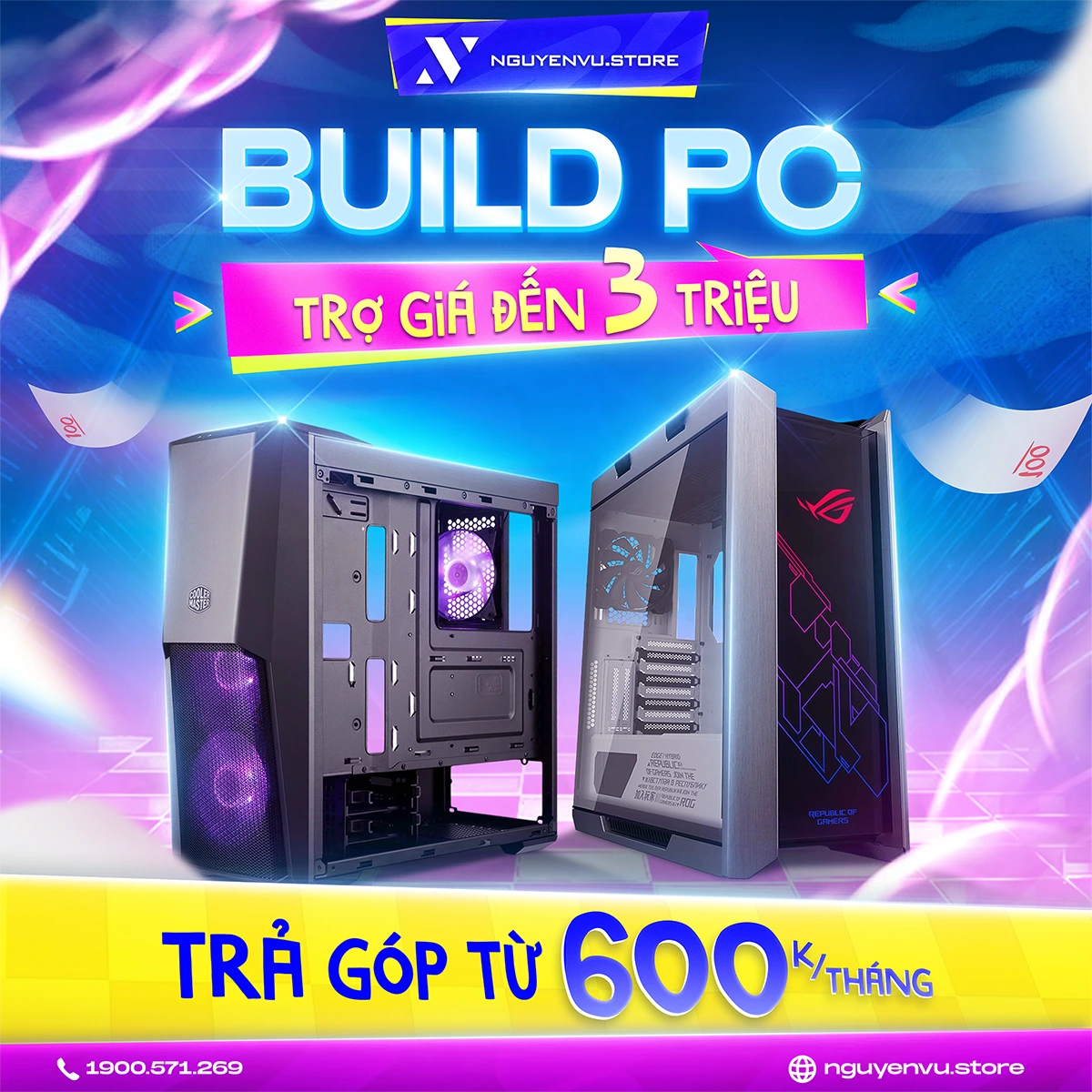Build PC trợ giá lên đến 3 TRIỆU đồng | Nguyễn Vũ Store