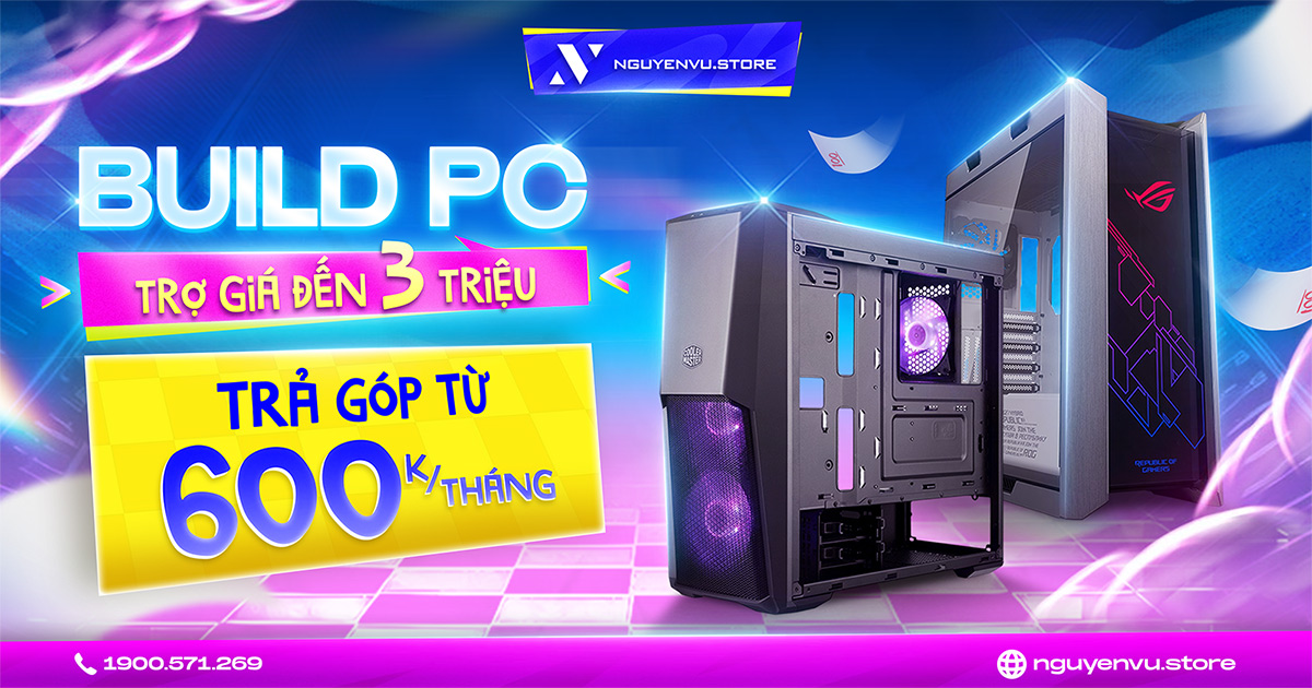Build PC trợ giá lên đến 3 TRIỆU đồng | Nguyễn Vũ Store