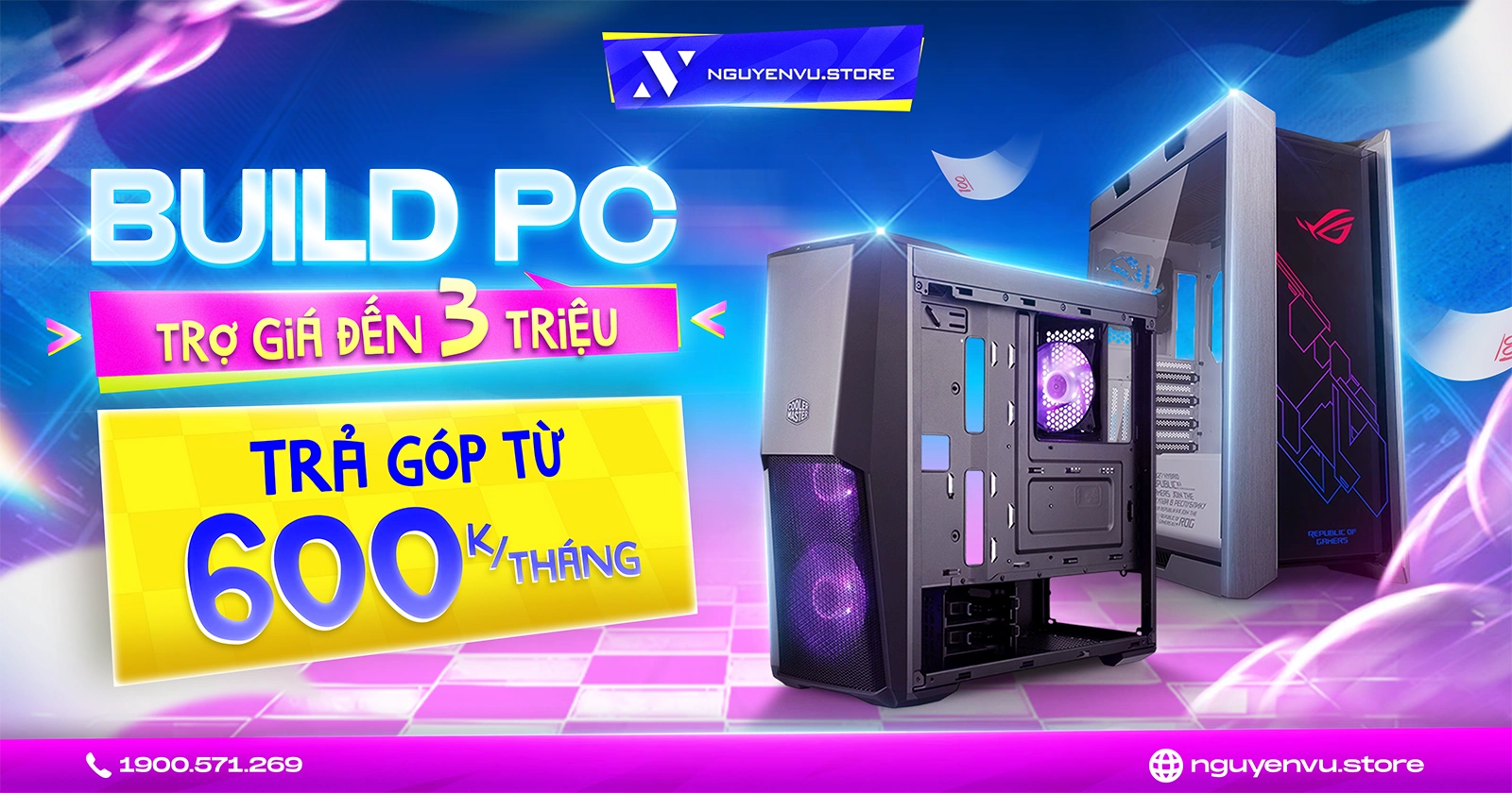 Build PC trợ giá lên đến 3 TRIỆU đồng | Nguyễn Vũ Store
