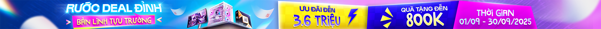 Build PC ưu đãi đến 3.6 triệu, quà tặng đến 800K | Nguyễn Vũ Store