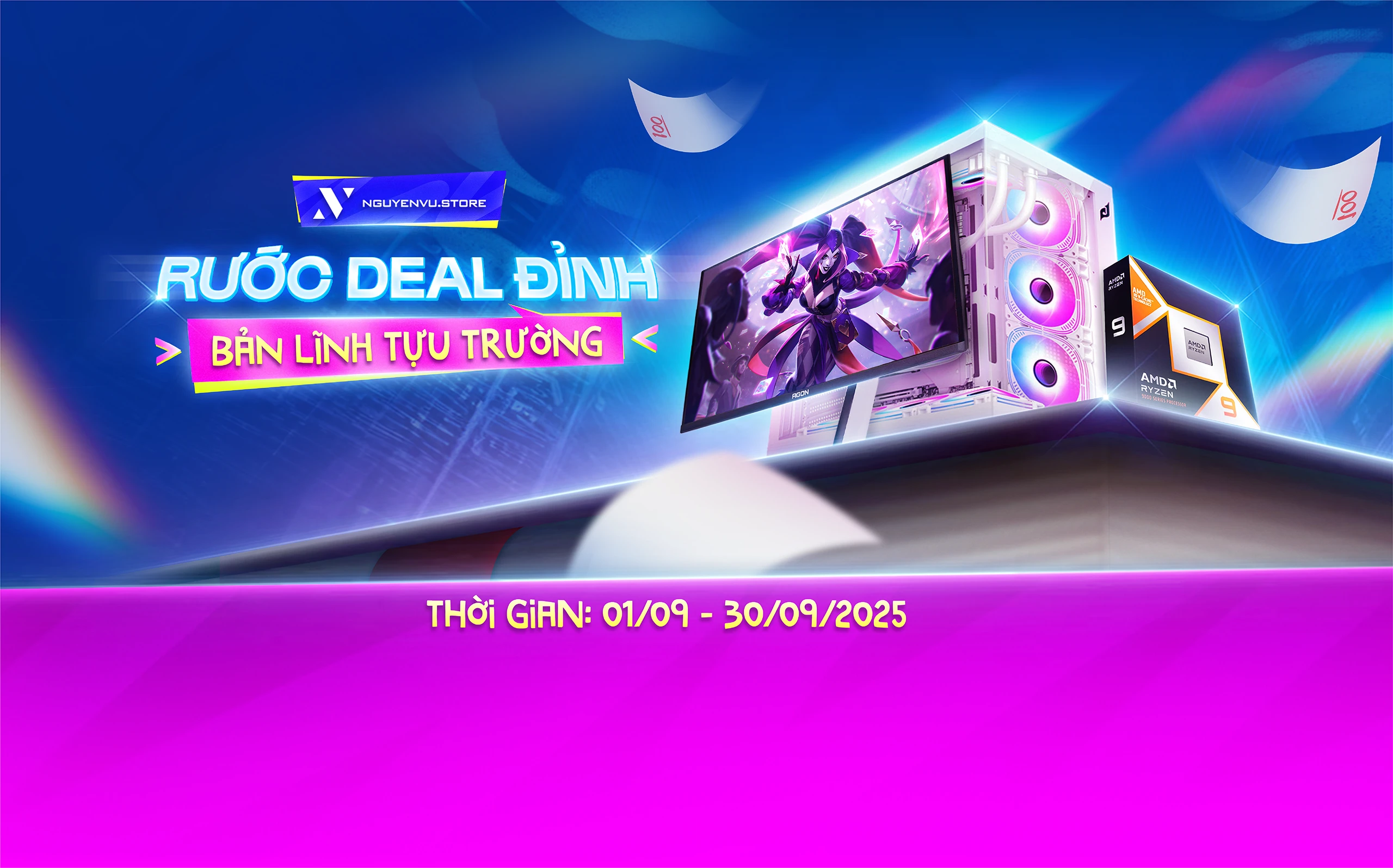 Build PC ưu đãi đến 3.6 triệu, quà tặng đến 800K | Nguyễn Vũ Store