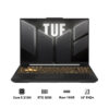 Laptop ASUS TUF Gaming F16 FX607VJ-RL034W (Core 5-210H | 16GB DDR4 | 512GB SSD | RTX 3050 | 16″ FHD+ | Windows 11 Home | Đen)