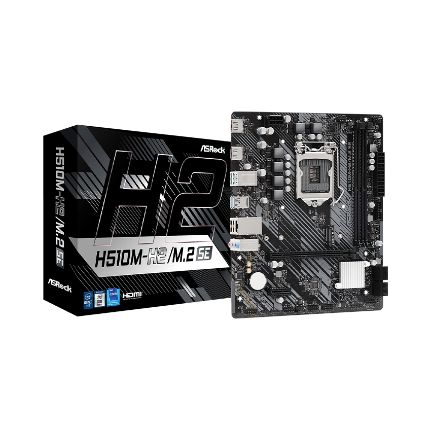 Mainboard ASRock H510M-H2/M.2 SE (Chipset Intel H470, Socket LGA1200, 2xDDR4, Micro-ATX)