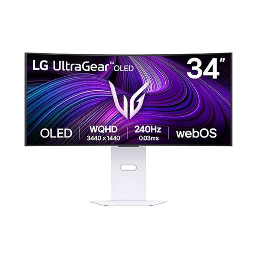 Màn Hình Cong LG 34GX90SA-W 34" WQHD OLED 240Hz 0.03ms