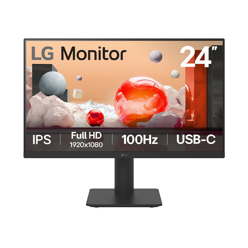 Màn Hình LG 24MS570B-B 24 inch FHD IPS 100Hz 5ms USB-C