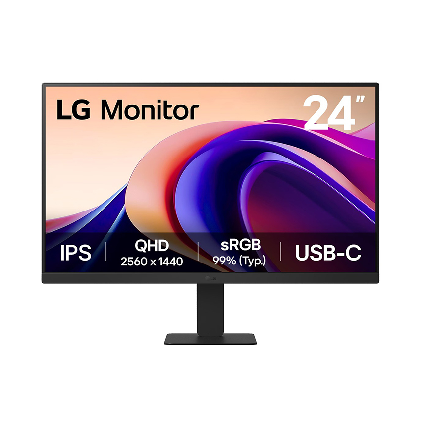 Màn Hình LG 24U631A-B 24 inch QHD IPS 100Hz 5ms USB-C