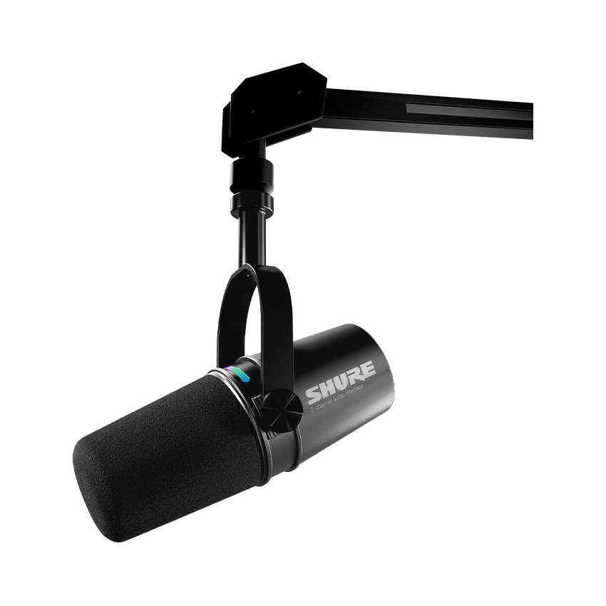 Micro Thu Âm Podcast Shure MV7i Tích Hợp Audio Interface - Ảnh 2