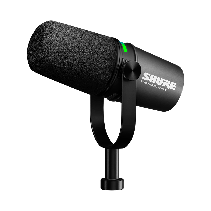 Micro Thu Âm Podcast Shure MV7i Tích Hợp Audio Interface - Ảnh 5