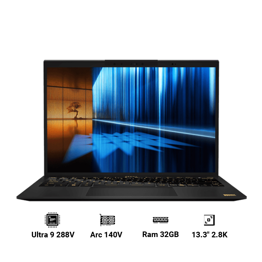 Laptop MSI Prestige 13 AI+ Ukiyo-e Edition A2VMG 075VN (Ultra 9 Processor 288V | up to 32GB LPDDR5x-8533 | Arc GPU 140V| 13.3" 2.8K | Win 11)
