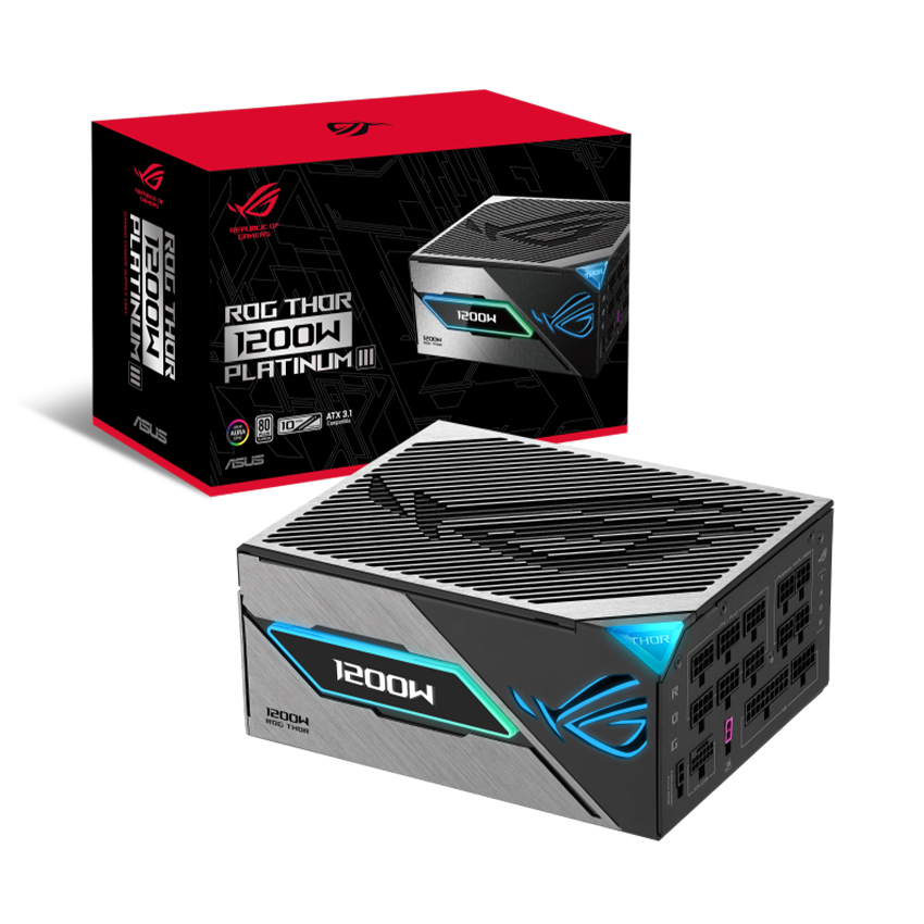 Nguồn máy tính Asus ROG Thor 1200W Platinum III - 80 Plus Platinum