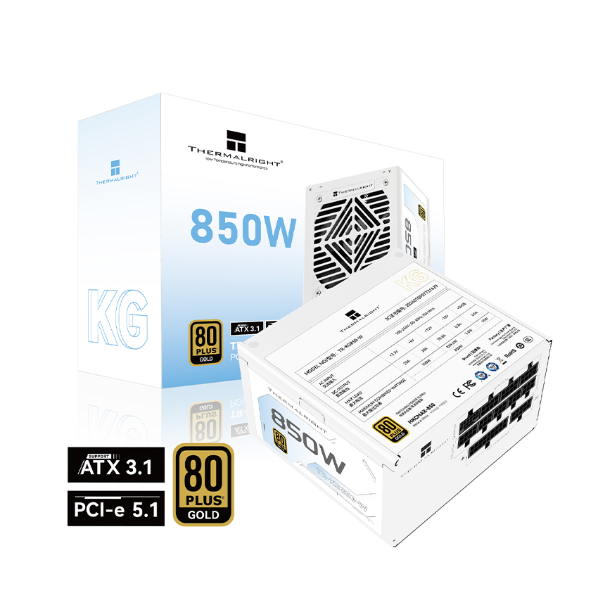 Nguồn Thermalright TR-KG850W 80 Plus Gold