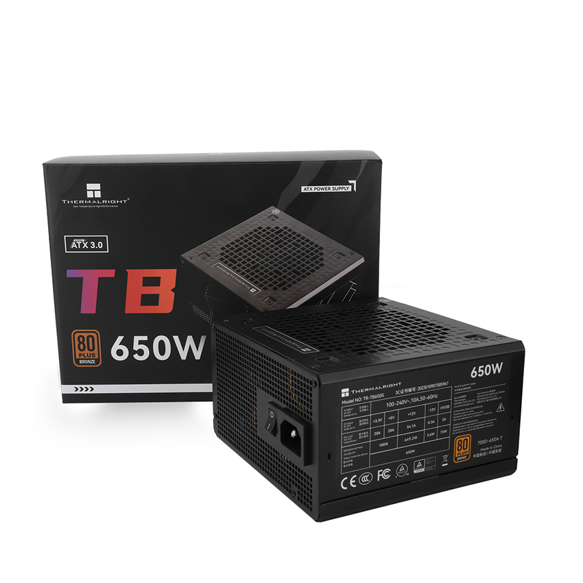 Nguồn Thermalright TR-TB650S 80 Plus Bronze