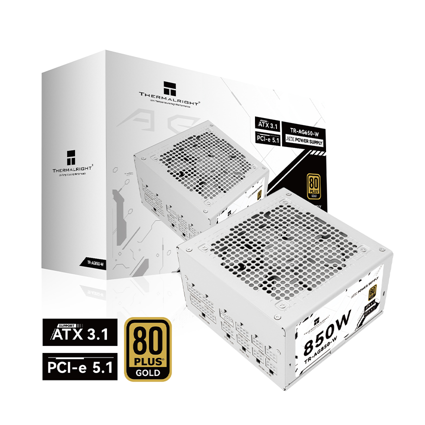 Nguồn Thermalright TR-AG-850-W 80 Plus Gold
