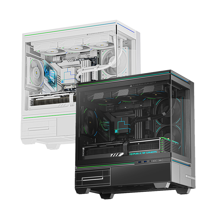 VỎ CASE THERMALRIGHT TL-M10 (Mid-Tower, Black/White)