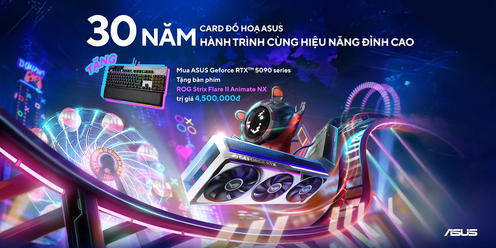 Card đồ họa ASUS: 30 Năm - Hành Trình Cùng Hiệu Năng Đỉnh Cao | Nguyễn Vũ Store