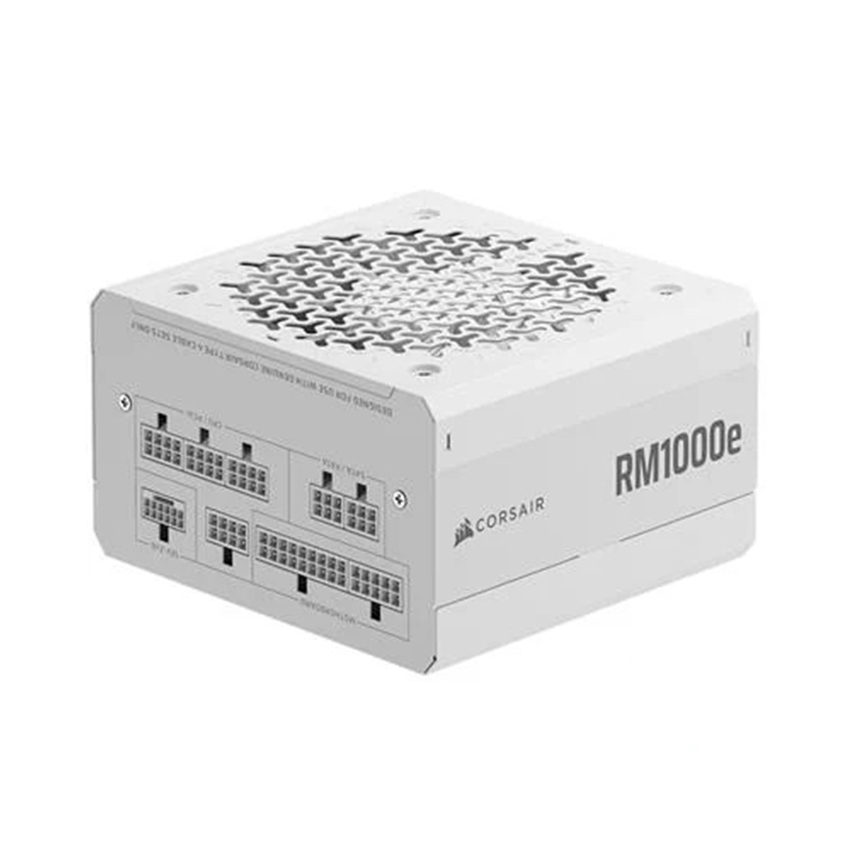 Nguồn máy tính Corsair RM1000e 1000W White ATX 3.1 Cybenetics Gold - Full Modular (CP-9020294-NA)