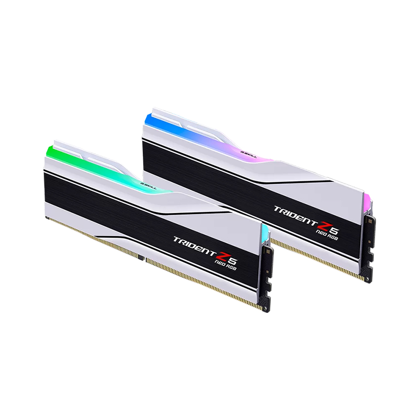 Ram PC G.SKILL Trident Z5 Neo RGB White 64GB (2x32GB) DDR5 6000Mhz - (F5-6000J3636F32GX2-TZ5NRW)