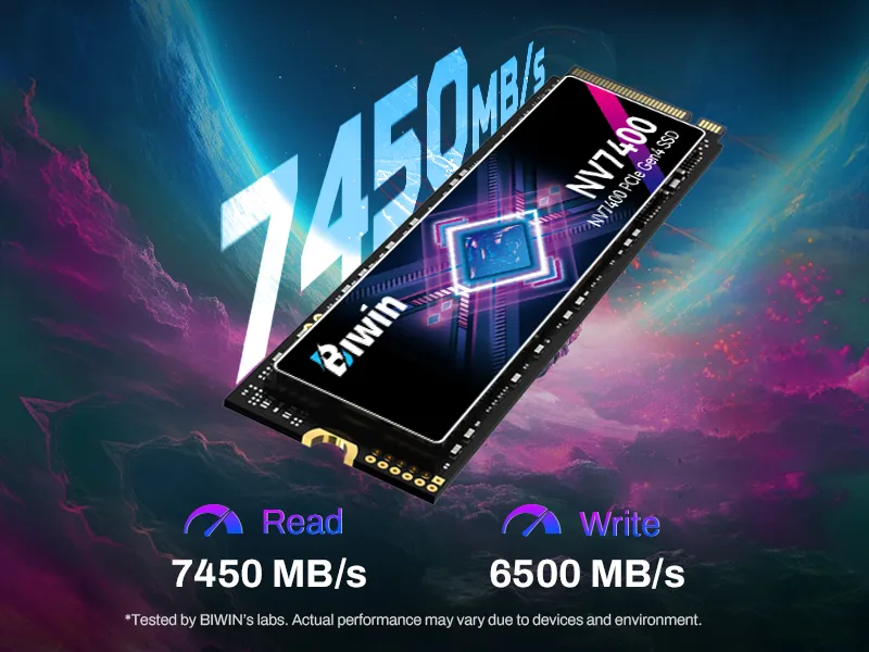 Ổ Cứng SSD Biwin NV7400 1TB PCIe Gen4x4 NVMe M.2