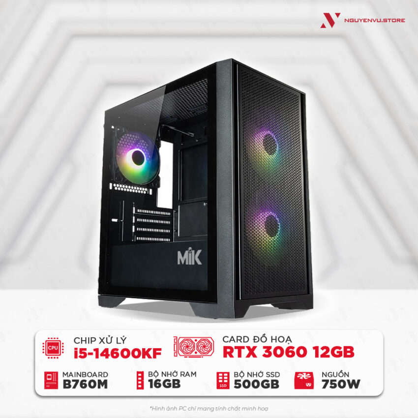 Cấu hình PC intel i5 14600KF RTX 3060