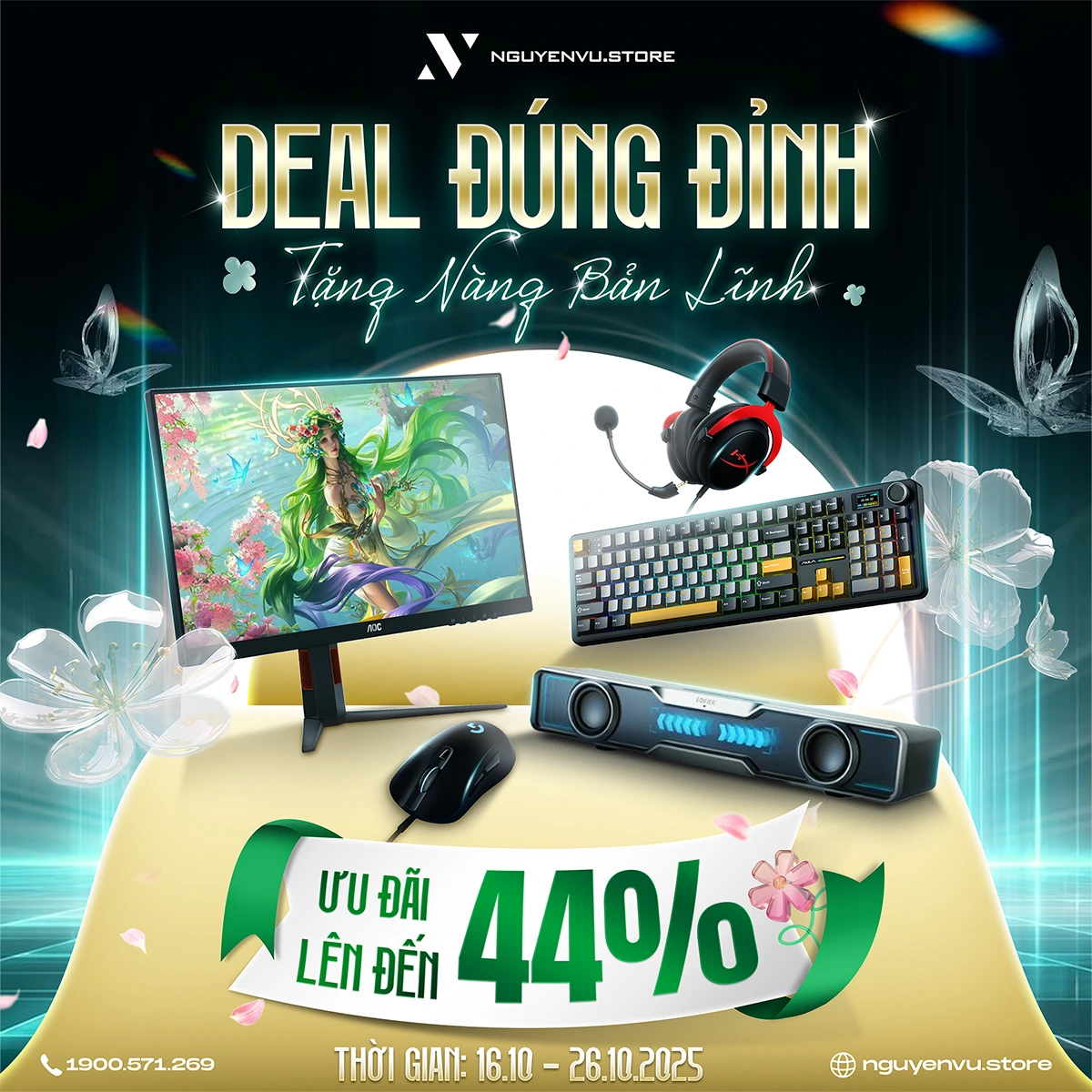 20.10 | Deal Đúng Đỉnh - Ưu Đãi Đến 44% | Nguyễn Vũ Store