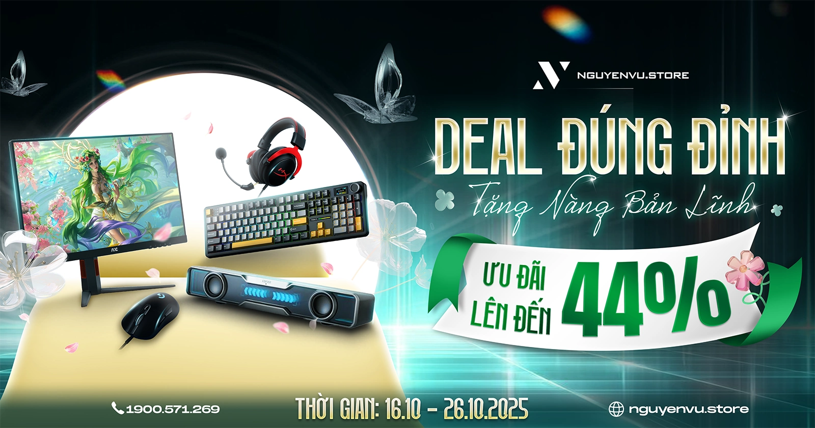 20.10 | Deal Đúng Đỉnh - Ưu Đãi Đến 44% | Nguyễn Vũ Store