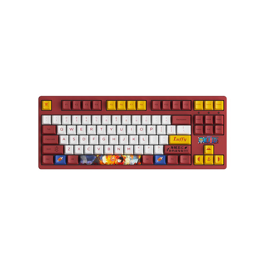 Bàn phím cơ AKKO 3087 RF One Piece - Luffy (AKKO Switch v3)