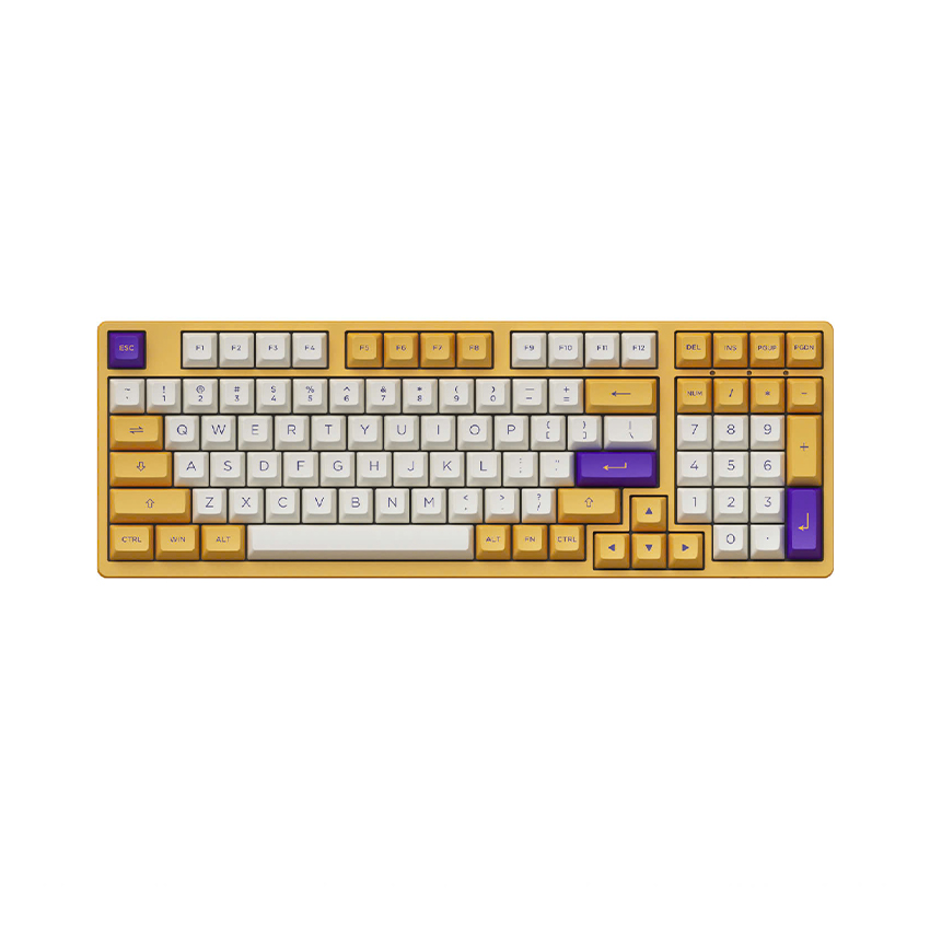 Bàn phím cơ AKKO 3098S Los Angeles (USC Type-C / Cream Yellow Pro Switch)