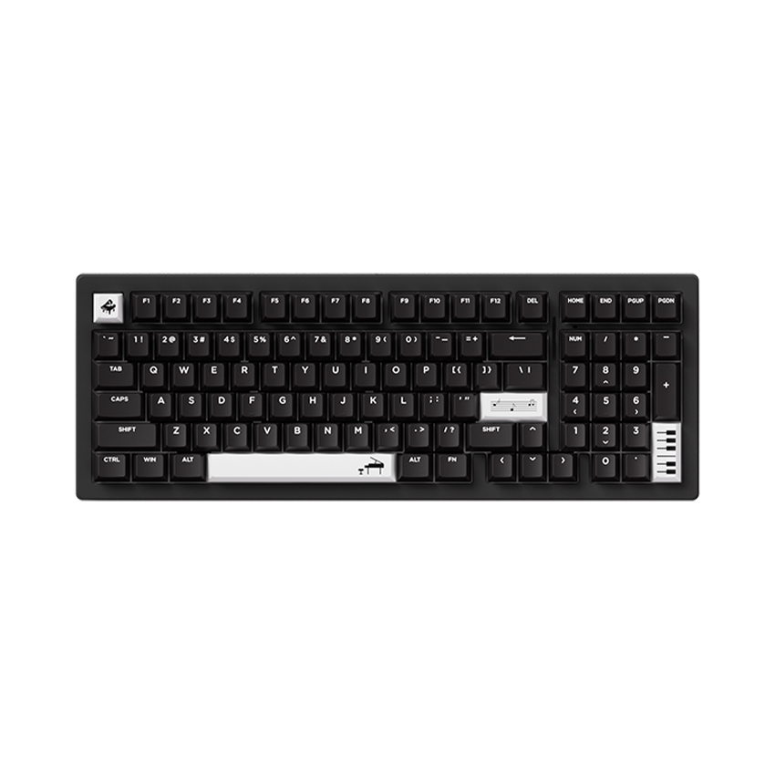 Bàn phím cơ AKKO MonsGeek M2 V5 VIA Black Piano Themed (Multi-mode / Akko Stellar Rose Switch) - Ảnh 2