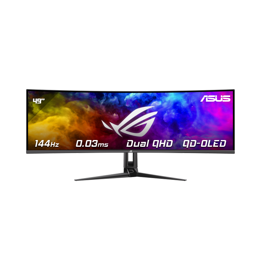 Màn Hình Cong Asus ROG Swift PG49WCD 49 inch DualQHD QD-OLED 144Hz 0.03ms
