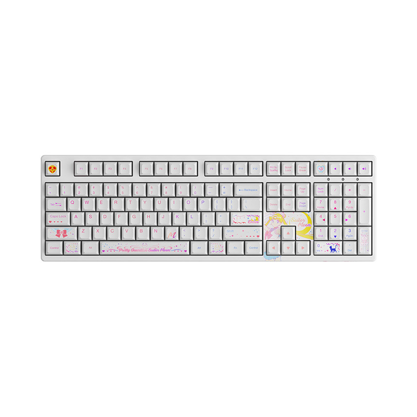 Bàn phím cơ AKKO 3108 RF Sailor Moon (AKKO CS Sakura Switch / RGB / USB Type-C)