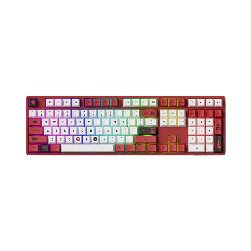 Bàn phím cơ AKKO 5108B Plus Red World Tour Viet Nam