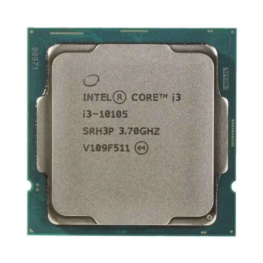 CPU Intel Core i3 10105 (3.7GHz turbo 4.4Ghz | 4 Nhân 8 Luồng | 6MB Cache | 65W) (Tray New)