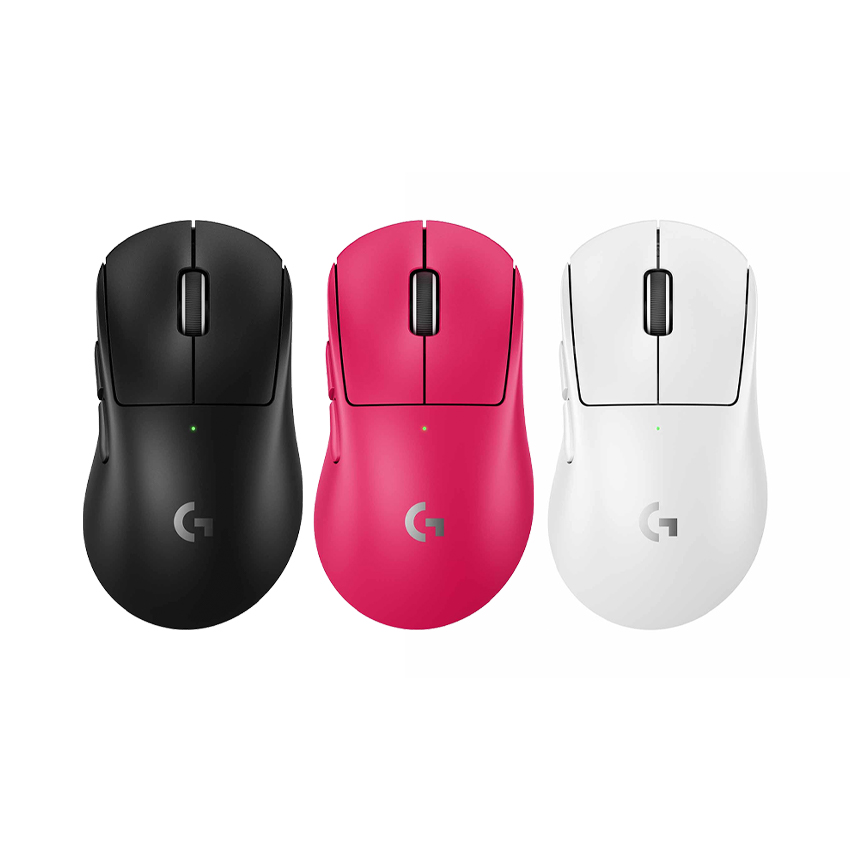 Chuột không dây LOGITECH PRO X Superlight 2 DEX Lightspeed Black/ White/Pink