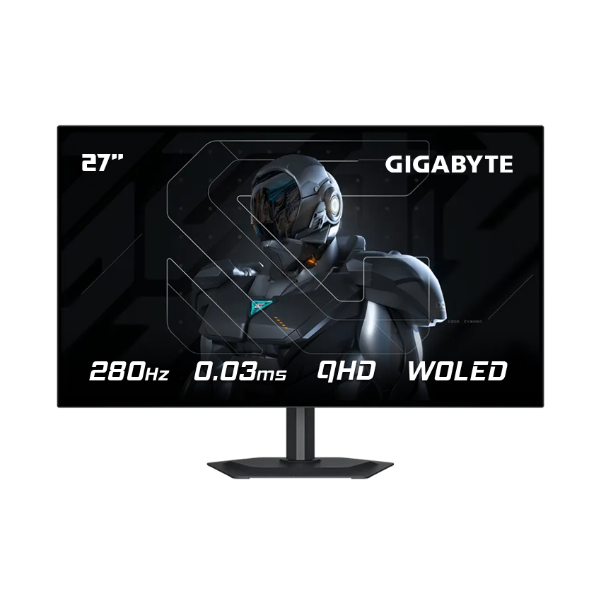 Màn hình GIGABYTE MO27Q28G 27" FHD WOLED 280Hz 0.03ms