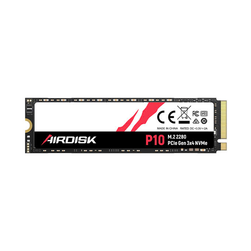 Ổ cứng SSD Airdisk P10 M.2 2280 PCIe Gen 3x4 NVMe 256GB (ANMP10X256G-RNNNG)