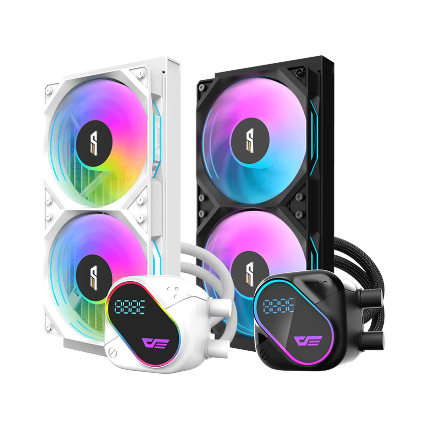 Tản Nhiệt Nước AIO DARKFLASH DO240 (BLACK/WHITE)