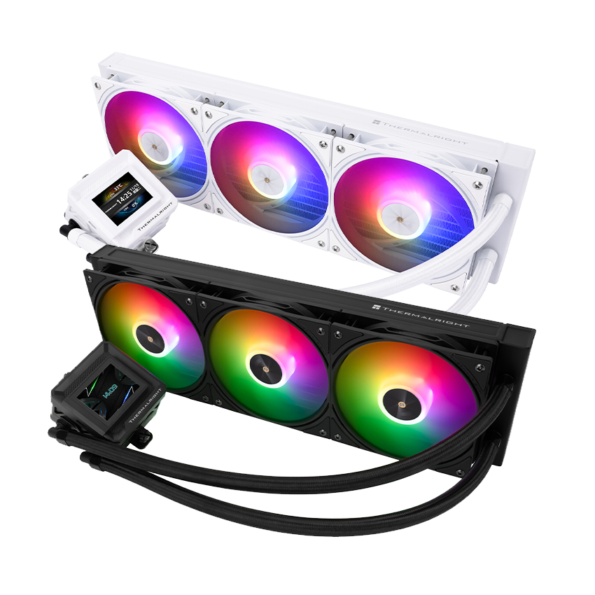 Tản nhiệt nước Thermalright Frozen Warframe 360 SE ARGB (Black/White)