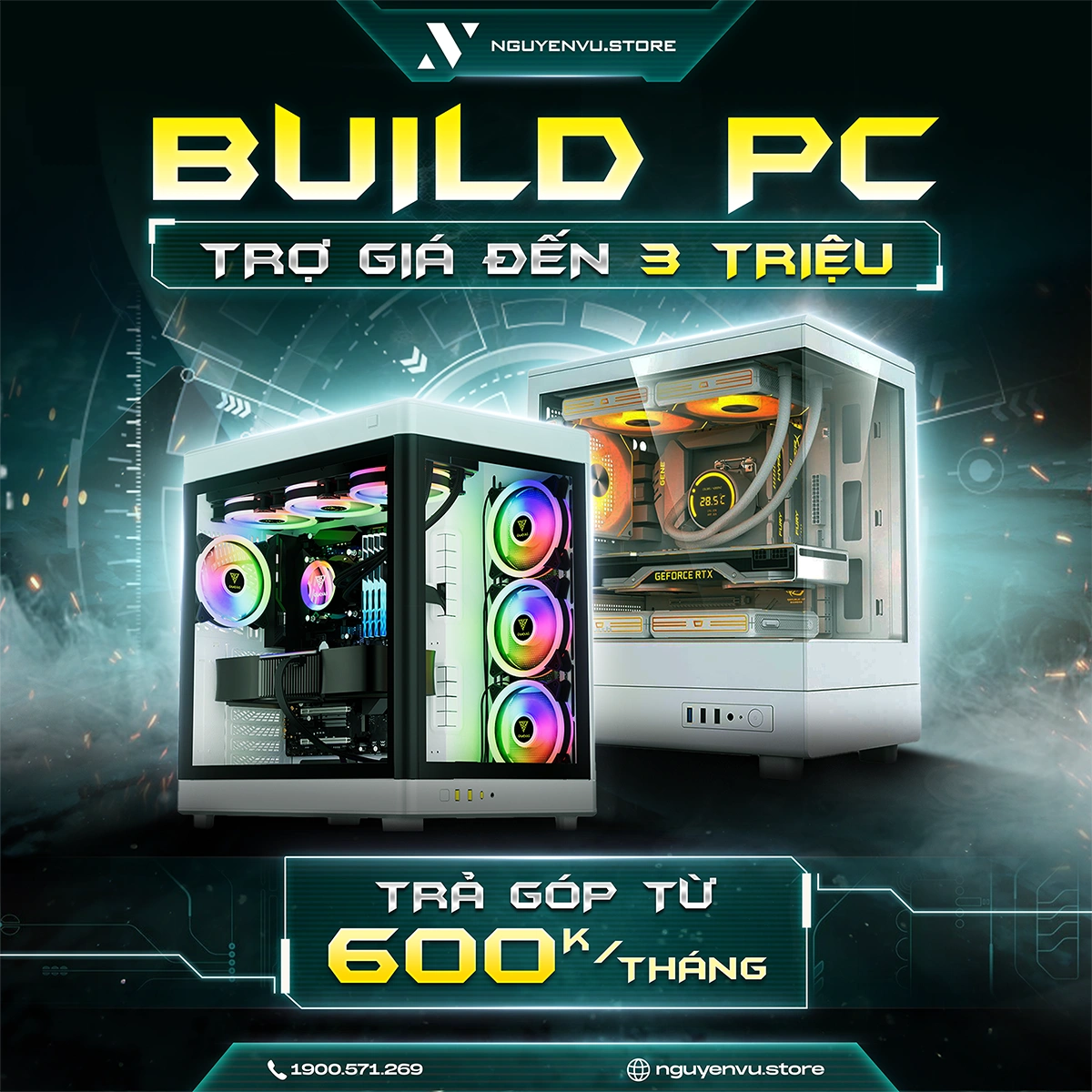 Build PC trợ giá lên đến 3 TRIỆU đồng | Nguyễn Vũ Store