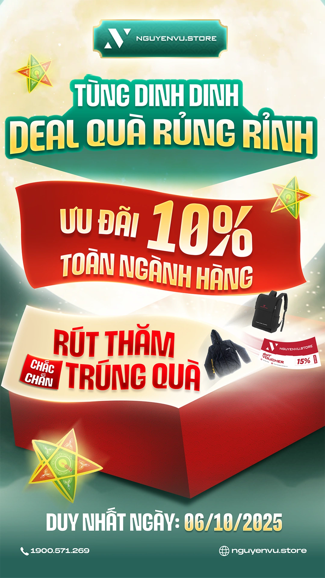 Trung Thu 2025: Tùng Dinh Dinh - Deal Quà Rủng Rỉnh | Nguyễn Vũ Store