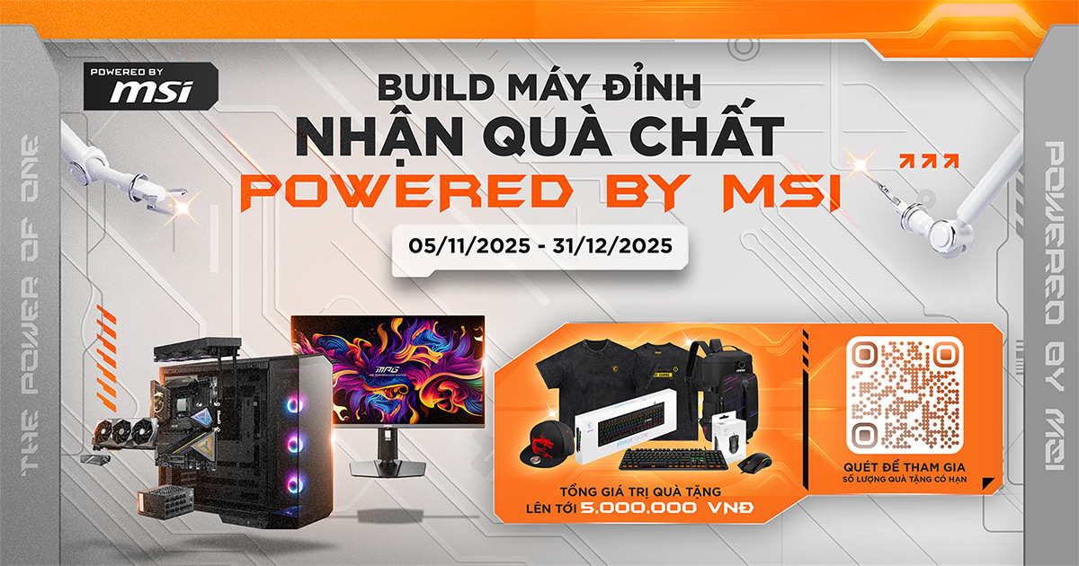 Build PC cùng MSI nhận quà đến 5 Triệu đồng | Nguyễn Vũ Store