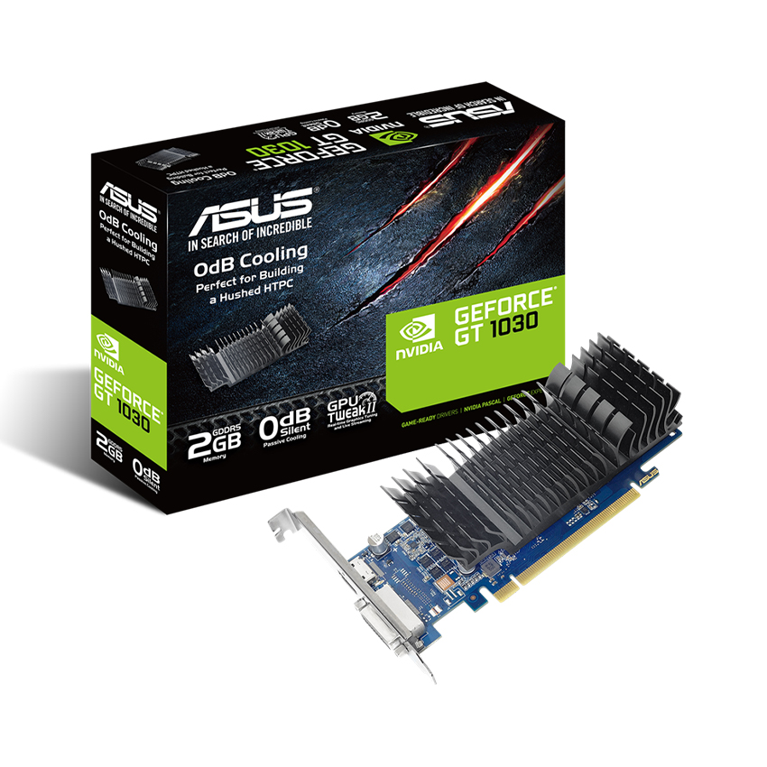 Card màn hình ASUS GeForce GT 1030 2GB GDDR5 (GT1030-SL-2G-BRK)