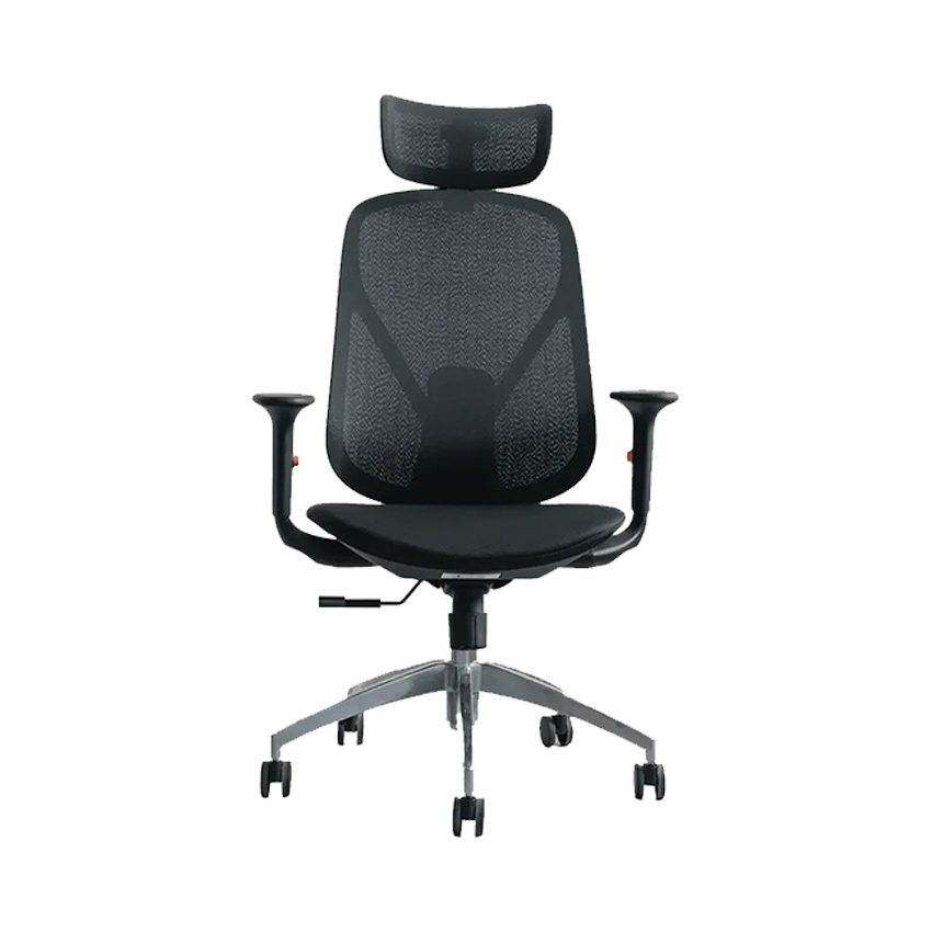 Ghế Công Thái Học Epione ElysChair - Black (Có kê đầu)