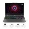 Laptop LENOVO LOQ 15ARP9 83JC00GKUS (Ryzen 5 7235HS | 512GB SSD | 12GB RAM | RTX 4050 6GB | 15.6" FHD 144Hz | Win 11)