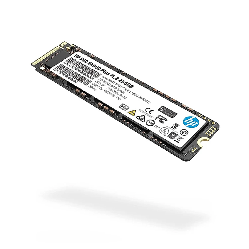 Ổ cứng SSD HP EX900 Plus 256GB M.2 NVMe (Đọc 2000 MB/s, Ghi 1300 MB/s) - Ảnh 2