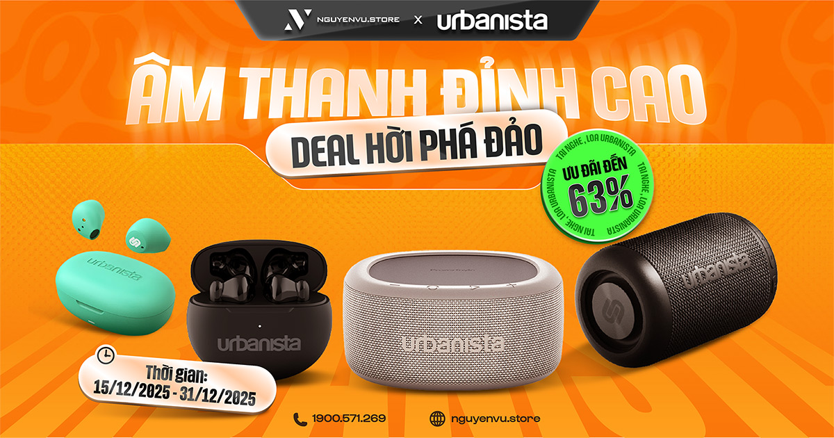 Tai nghe, loa Urbanista ưu đãi lên đến 63% | Nguyễn Vũ Store