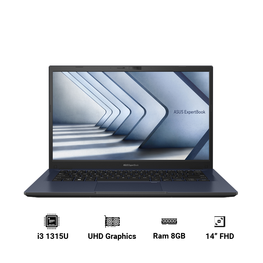 Laptop ASUS ExpertBook P1462CVA-EB1033W (Intel Core i3-1315U | 8GB | 256GB | Intel UHD Graphics | 14 inch FHD | Win11)