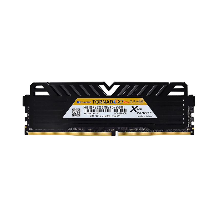 Ram TwinMOS TornadoX7 Pro 8GB DDR4 3200MHz CL16 - Ảnh 3
